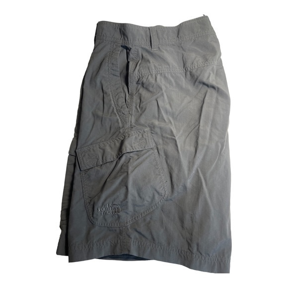 The North Face Mens Cargo Shorts Grey Polyester Black - Picture 2 of 4
